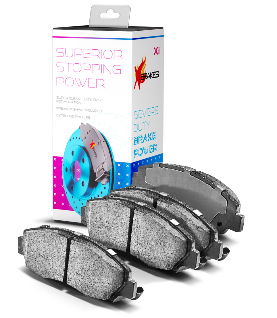 Picture of 2023 Nissan Z Sport XBRAKES Xi SERIES SMART SLOT SILVER BRAKE KIT Front & Rear Kit XiD1736.13093004+D905.11090766S