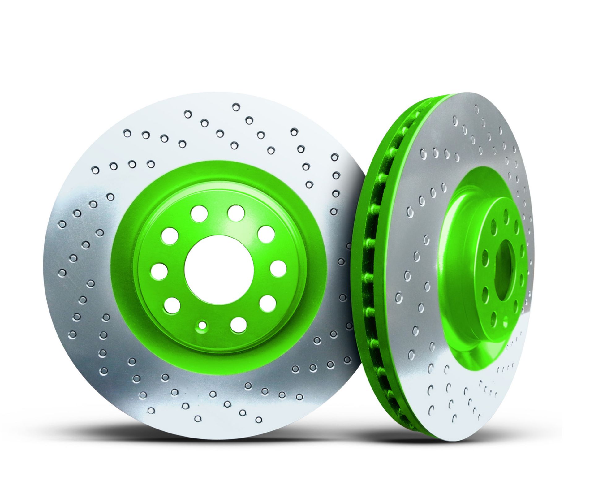 Picture of 2015 Ford Mustang GT XBRAKES SMART SLOT KRYPTONITE GREEN Front Rotor X15070905E