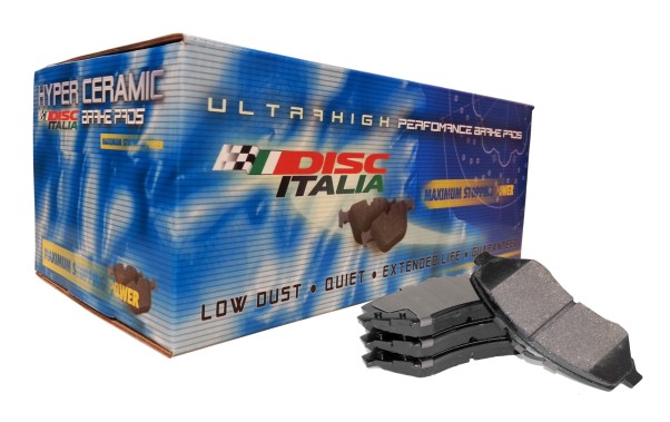 DISC ITALIA HYPERCERAMIC ULTRA LOW DUST PERFORMANCE BRAKE PADS