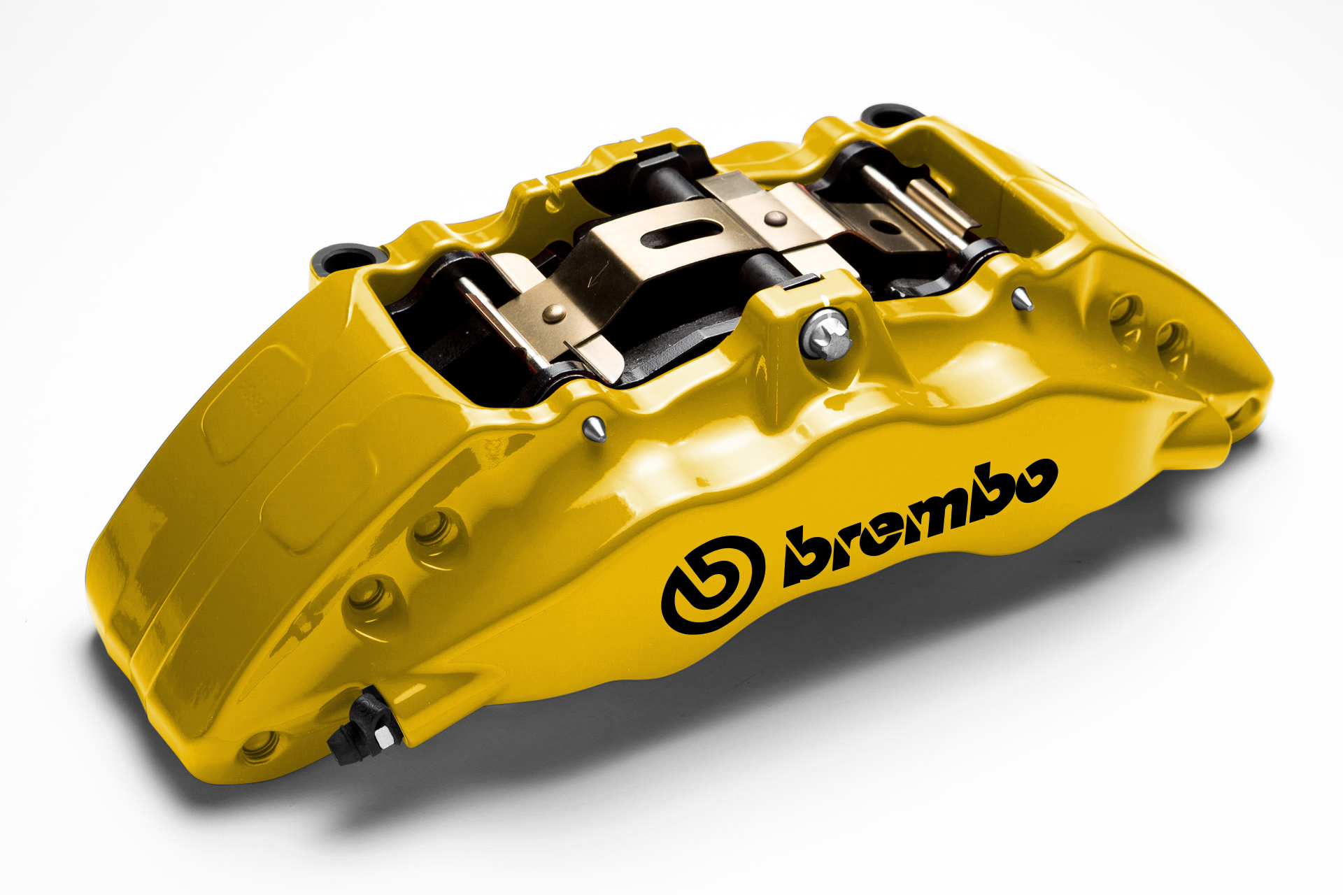 Picture of 2017 Chevrolet Camaro SS BREMBO PERFORMANCE BRAKE CALIPERS YELLOW Front Right Caliper BRE141.62213Y
