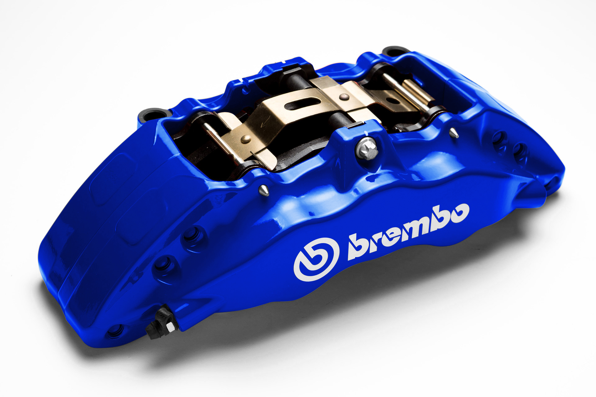 Picture of 2008 Dodge Challenger SRT8 BREMBO PERFORMANCE BRAKE CALIPERS BLUE Front Right Caliper BRE141.63073U