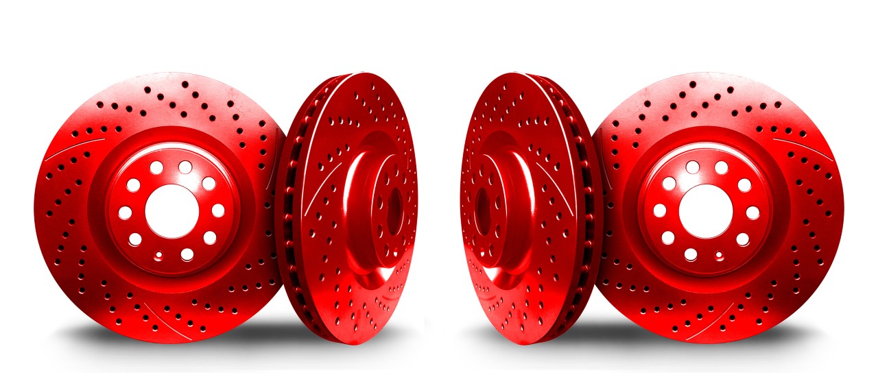 Picture of 2020 Jeep Grand Cherokee SRT XBRAKES XF SERIES SMART SLOT RED BRAKE KIT Front & Rear Kit XFD1405.11091272+1053.11091271R