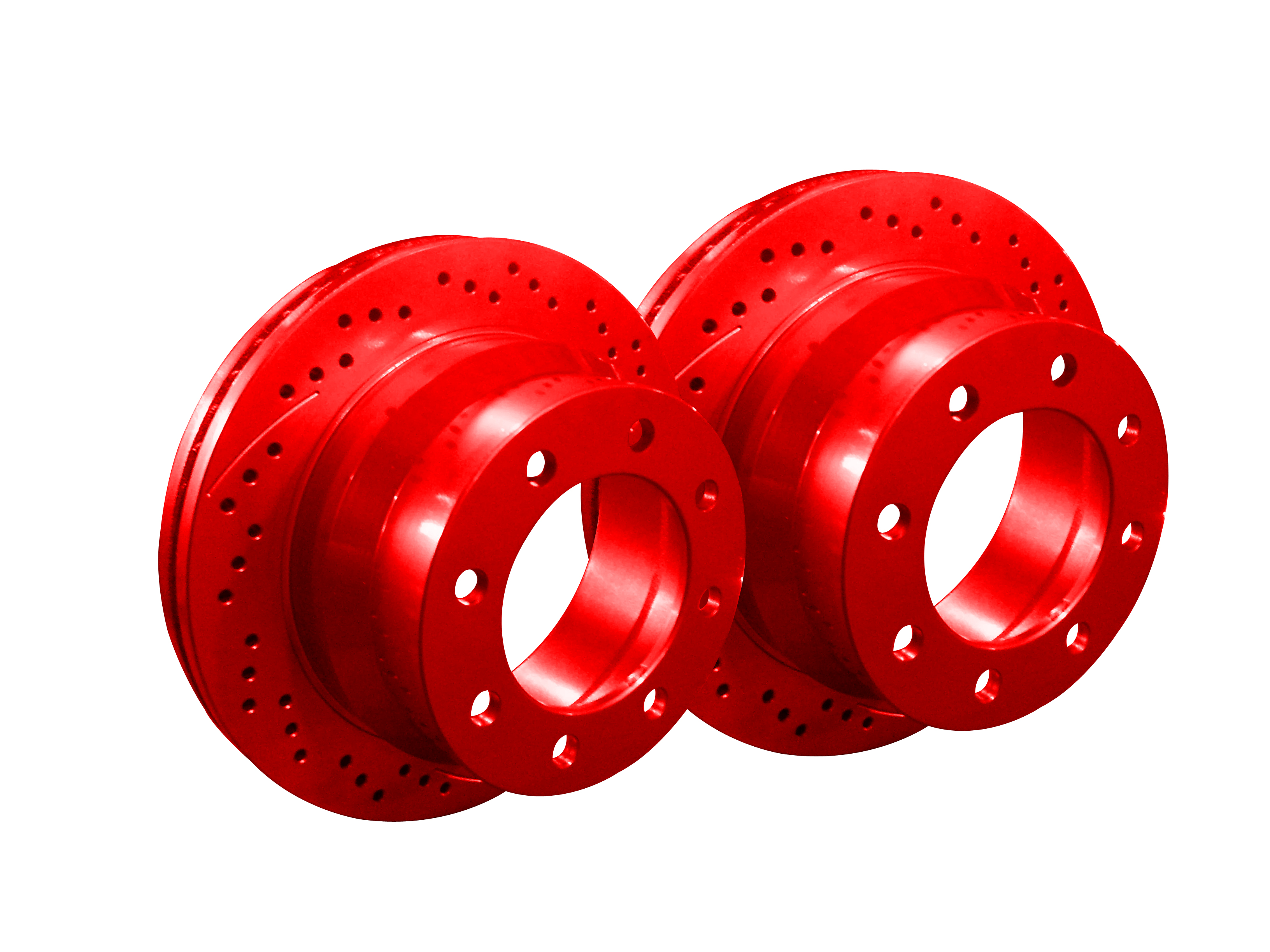 Picture of 2017 Toyota Camry Hybrid LE XBRAKES SMART SLOT RED Front Rotor X11090942R